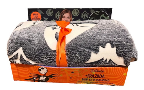 Frazada Jack Skellington El Extraño Mundo Iluminada Disney 