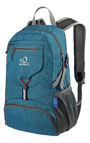 Waterfly Mochila Pequeña Plegable: 20 L Ultra Plegable Para 