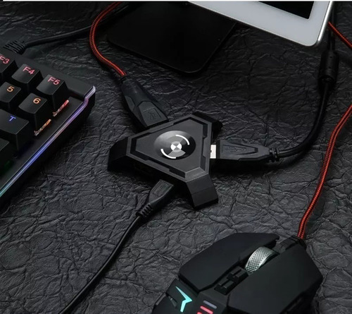 - 1 Juego De Convertidores De Ratón Y Teclado Para Teléfono