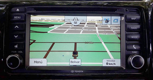 Actualización Mapas Gps Toyota Etios Platinum Mercosur