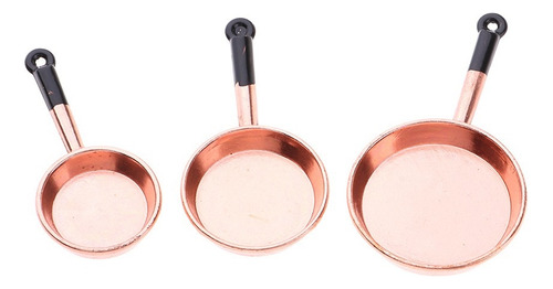 . Utensilios De Cocina En Miniatura Bronce