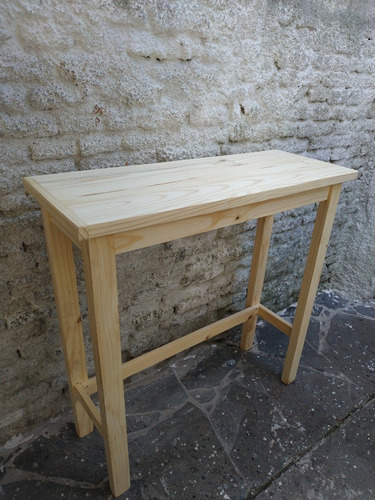 Mesa Desayunador Barra Bar Comedor Arrime Sin Pintar