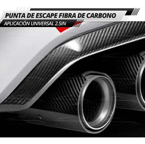 Imagen 6 de 9 de Punta Salida Escape Bmw M Fibra Carbono 2.5 Acd Performance
