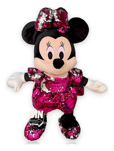 Peluche Minnie Mouse 45 Cm Mickey Mouse Ratóncita Mimi Rosa