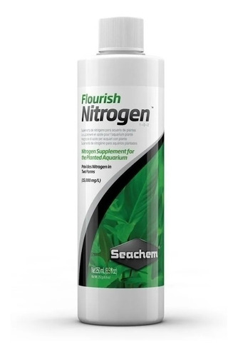 Seachem Flourish Nitrogen 250ml Suplemento Acuariosplantado 