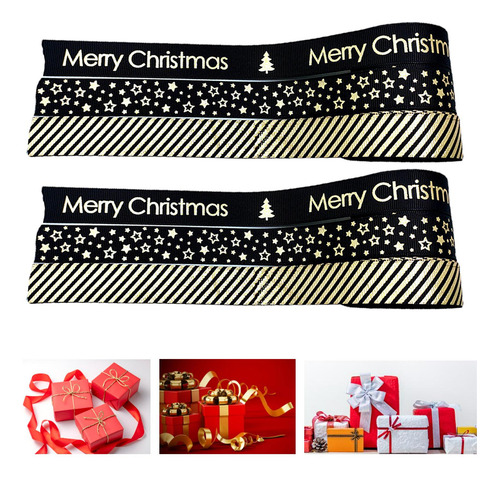 6 Piezas De Cinta Para Envolver Regalos, Manualidades