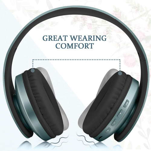 Auriculares Inalámbricos Tuinyo Over Ear Bluetooth Con Micró