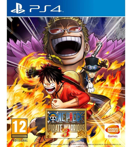 One Piece Pirate Warriors 3 Ps4 Nuevo Fisico Sellado