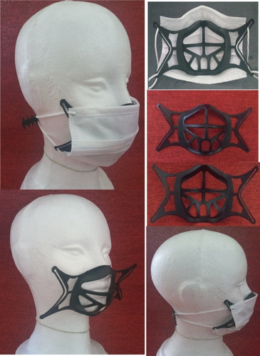 Soporte 3d Para Tapabocas O Mascarilla Respira Mejor X5unds