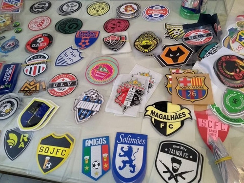 9 Apliques Patch Logo Emblema Personalizado P/tecido