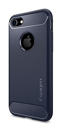 Spigen Rugged Armor Funda Para iPhone 8 Con Resiliente Amort