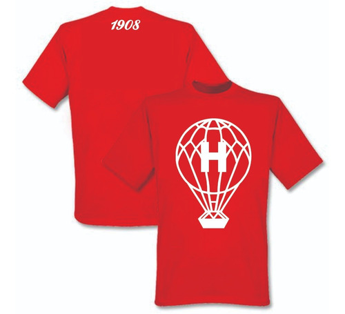 Remera Huracan 1908 Globo