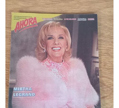 Revista Ahora Mirtha Legrand Kaczka Fer Peña Sandro Pamela D