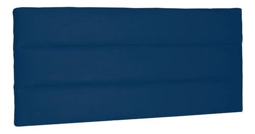 Cabeceira Painel Cama Box Casal La Italian 195cm Suede Azul