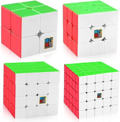 Speed Cube, D-fantix, Moyu Mofang, 4 Pieces