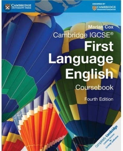 Cambridge Igcse First Language English Coursebook (4th edition)