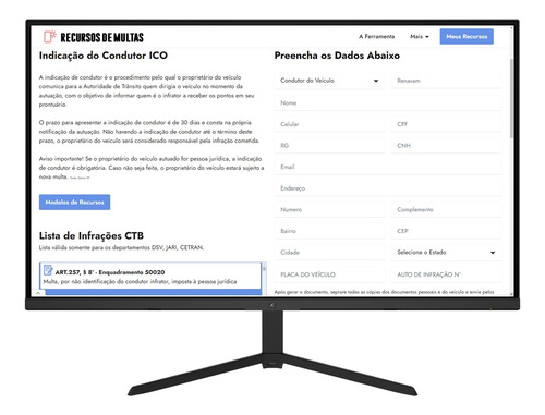 Sistema Online Para Recursos De Multas, Dsv, Jari Cetran.