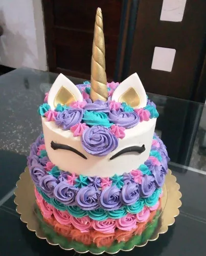 Tarta Fiesta Unicornio - Más Que Merengue