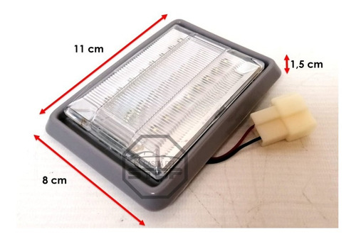 Lampara Luz Techo Led Automóvil 24 Led Deslizar