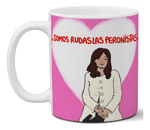 Taza De Cerámica Cristina Kirchner Peronismo Exclusiva