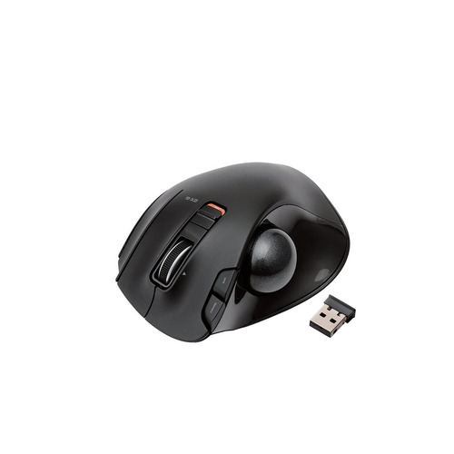 Elecom M-xt3drbk Wireless Trackball Mouse, De 6 Botones Con