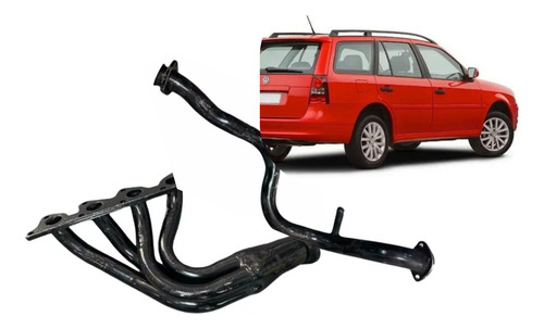 Múltiple Vw Gol Power 1.4 Anula Catalizador + Acople Tubosil