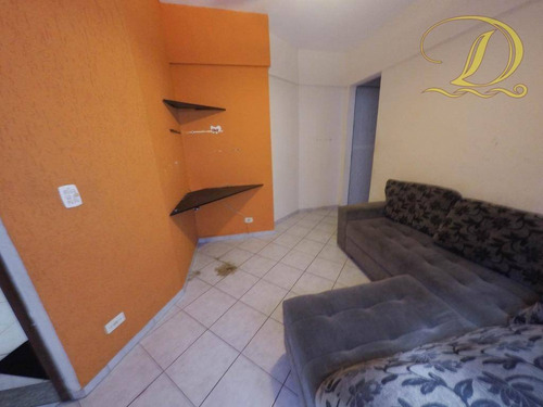 Imagem 2 de 12 de Apartamento À Venda De 01 Quarto, Perto Da Praia, Térreo E Com Quintal Na Praia Grande!!! - Ap3626
