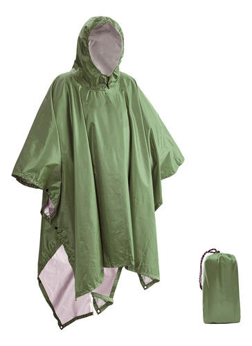 Chubasquero Portátil Senderismo Camping Poncho Ropa Impermea