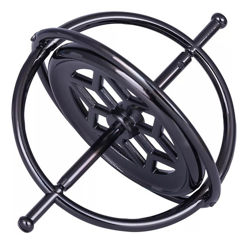 Juguete De Metal Negro Fidget Para Spinners, Giroscopio