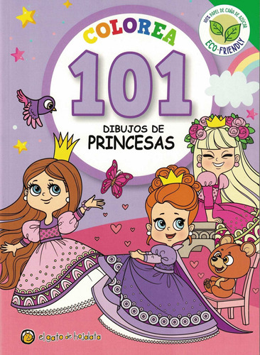 Colorea 101 Dibujos De Princesas--el Gato De Hojalata