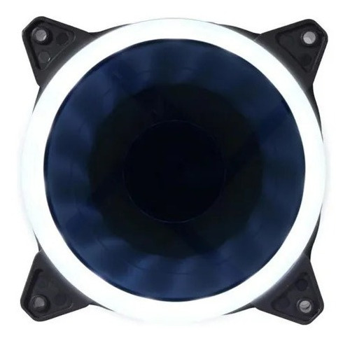 Cooler Fan 120mm Ring, Led Branco Molex Bfr-24w