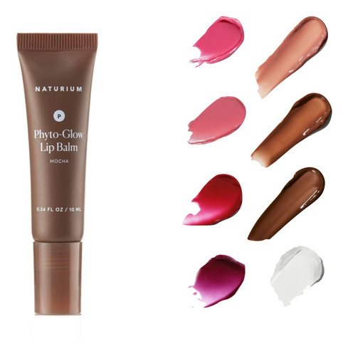 Naturium Phyto-glow Lip Balm Gloss Hidratnate Nutritivo Mocha