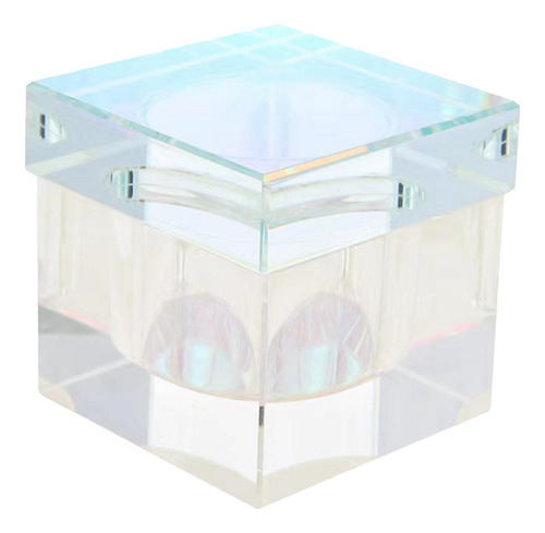 Nail Art Glass Dappen Dish Con Tapa Para Taza De Vistoso