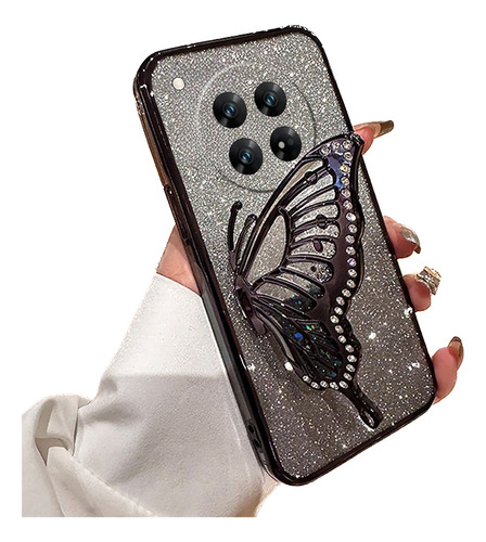 Funda Para Xiaomi Poco C75 14c Mariposa Rosa Flash