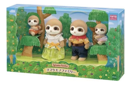 Sylvanian Families Fam. Perezosos. Ternurines,calico Critter