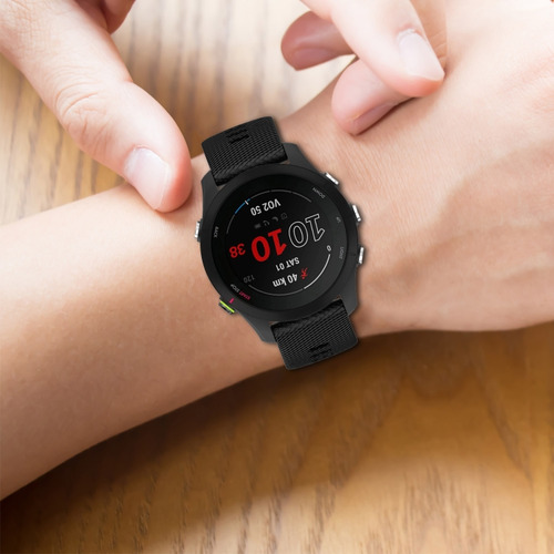 Correa De Reloj De Silicona Gris Para Samsung Galaxy Watch A