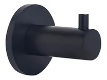 Comprar Percha Simple Negra Linea Basic - Accesorios De Baño Ottone