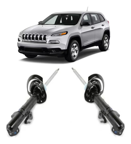 Par Amortecedores Dianteiros Jeep Cherokee 3.2