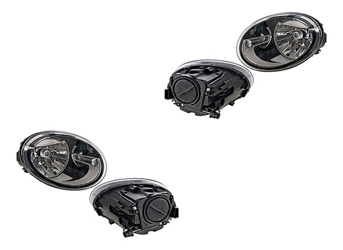 Kit Faros Delanteros Volkswagen Beetle 12/16 Depo