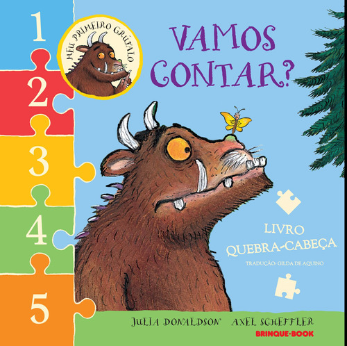 Meu primeiro Grúfalo: Vamos contar?, de Donaldson, Julia. Brinque-Book Editora de Livros Ltda, capa dura em português, 2018