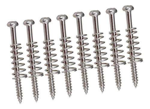 8 X Tornillo Estatura Montaje Resorte De Pastillas