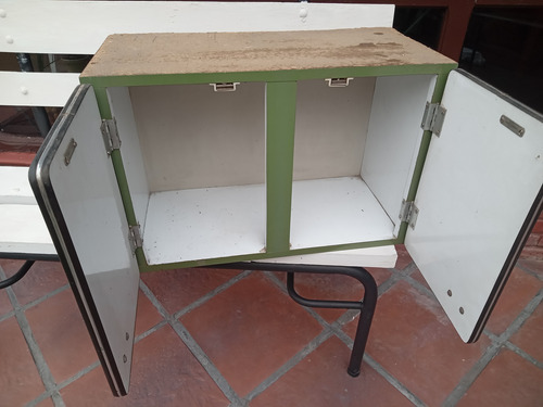 Alacena De Formica Usada 60x40x30 Verde (Usado)