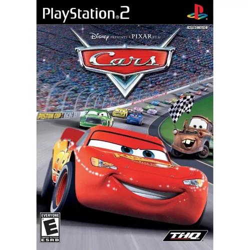 Carros Cars Disney Ps2 Jogo Original Completo Mídia Física