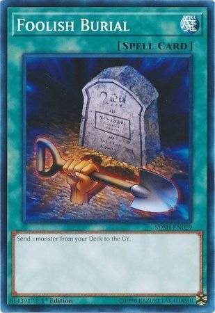 Yugioh! Foolish Burial - Sdsh-en029