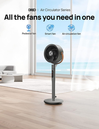Dreo Ventilador Smart Wifi Pedestal Dr-haf003s Control X Voz