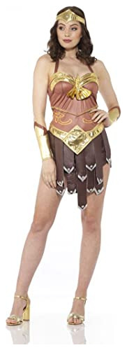 Costume Gladiadora Romana Niña Talla S 6-8