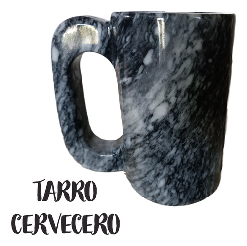 Tarro Cervezero De Onix Gris 
