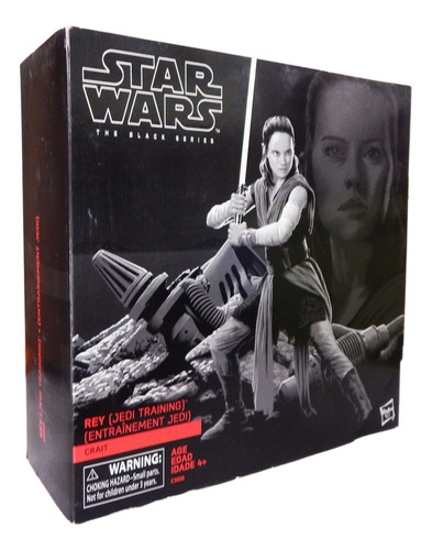 Star Wars Black Series Rey Jedi Training Crait Entrenamiento