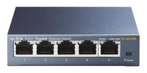 Switch Tp-link 5 Puertos Gigabit Tl-sg105 High Performance