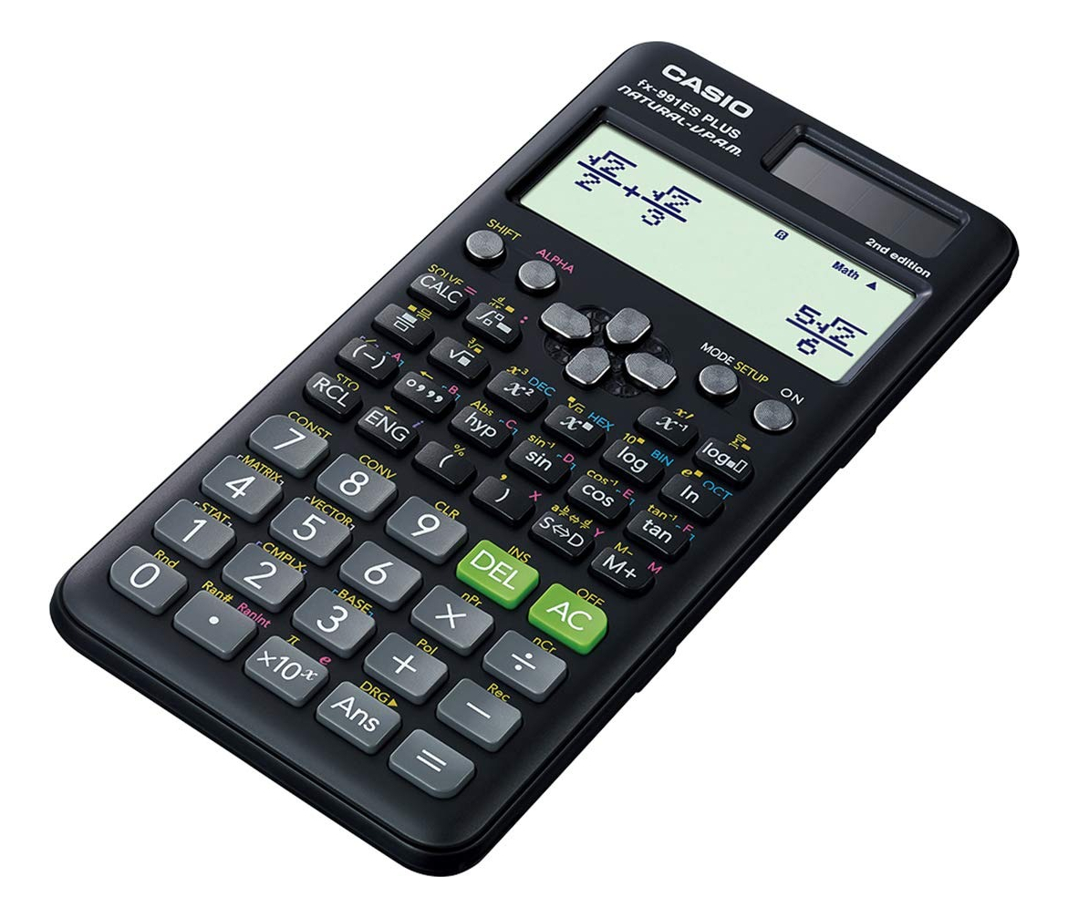 Calculadora Casio Científica Fx-991es Plus Segunda Edición Color Negro